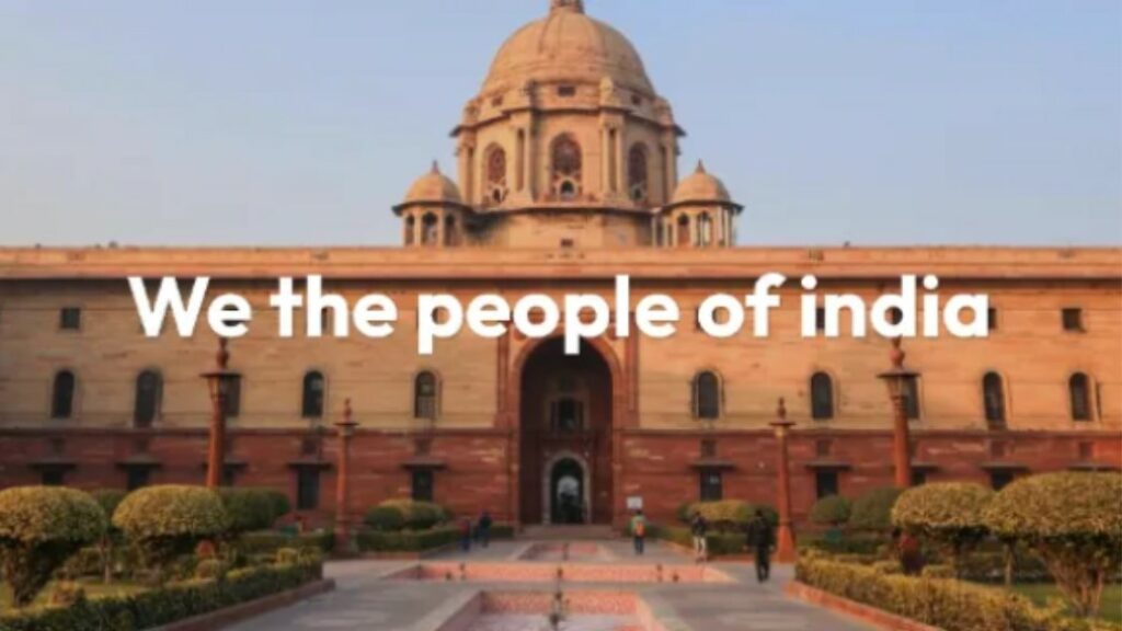 we the people of india