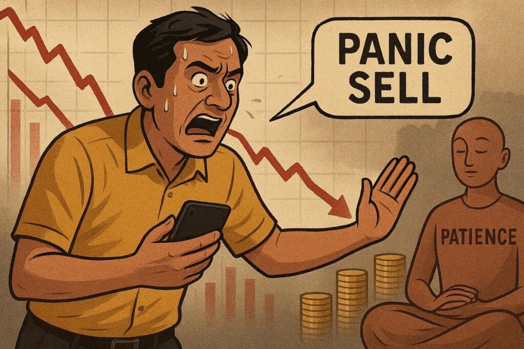 panic selling risk in mutual fund investing